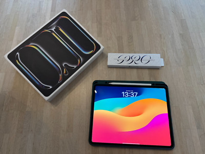 Apple iPad Pro 13 2024 Wi-Fi + Cellular 256 GB Space Schwarz