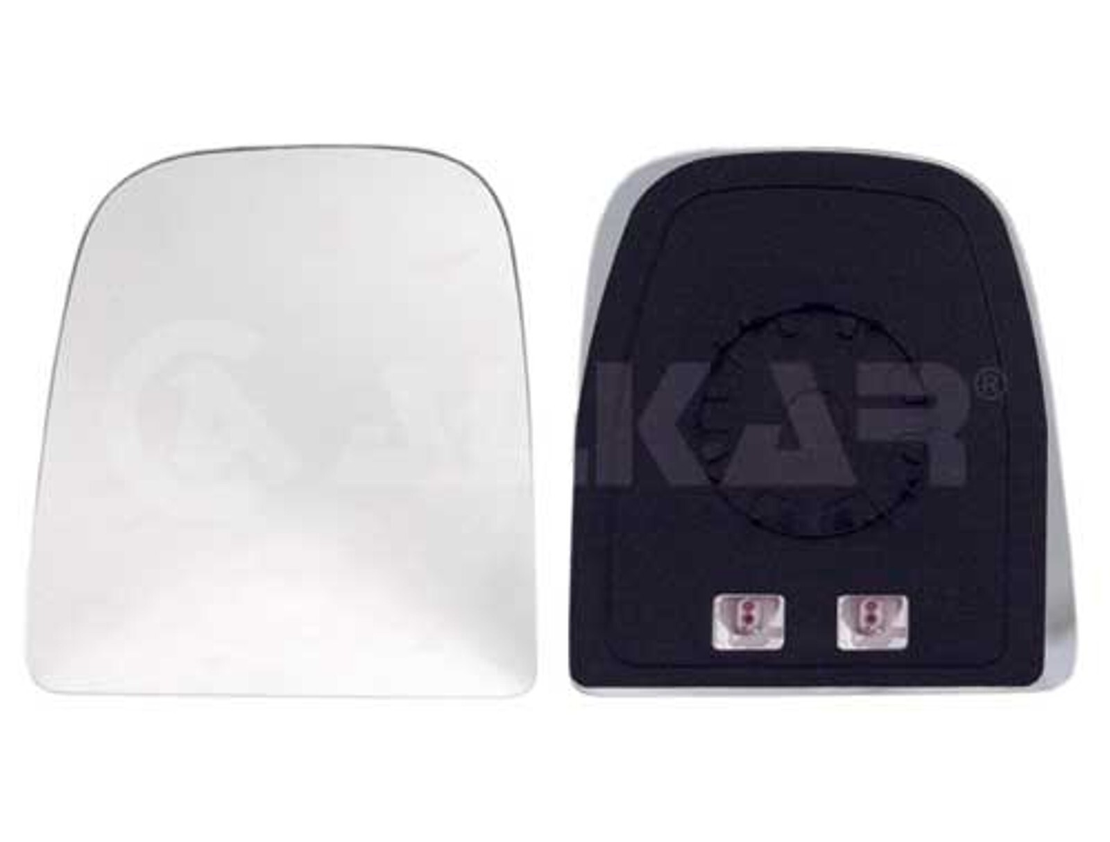 Miroir quotidien insert IV en verre clair pour une visibilité nette