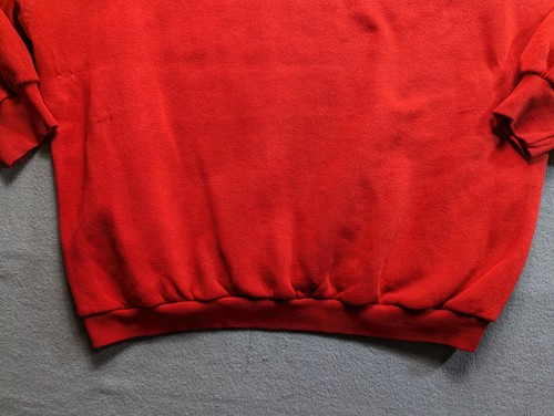 Vintage Lotto Red Sweatshirt Mens size L - Picture 20 of 23