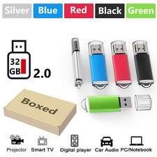 5 Pack 32 GB USB 2.0 Flash Drive Memory Stick Thumb Drives Pen Drive Jump Drive