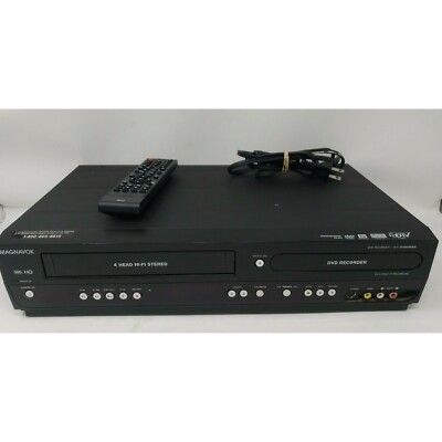 Telecomando Universale Tekswamp Per Magnavox ZV450MW8 / ZV450MW8A - Nuovo, Nero