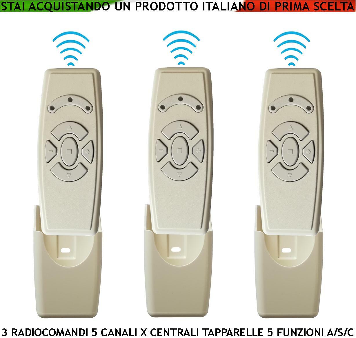 Tris Radiocomandi Universali 433,92 MHz per Serranda Elettrica FR