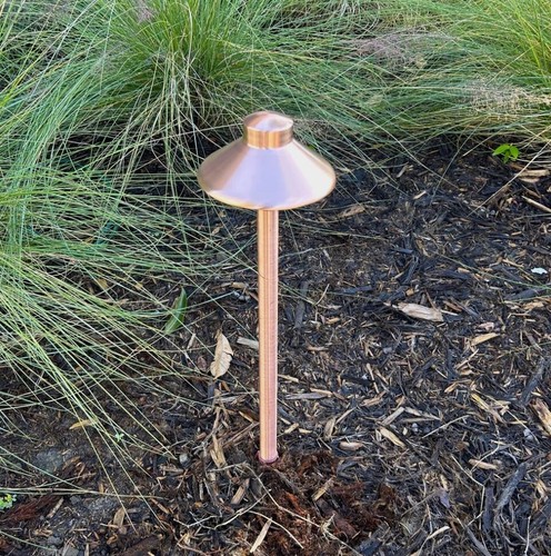 Luces LED para Exterior Natural Copper Path Light Low Voltage 12V Garden Lights - Picture 4 of 6