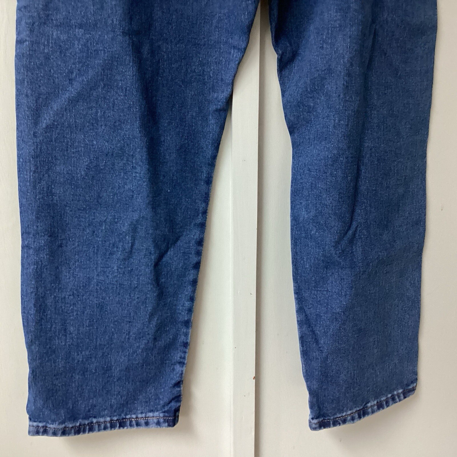 Wrangler Regular Wear  Fit Blue Jeans Men's 40 X 30 Fit Over Boots Cotton New thumbnail 14