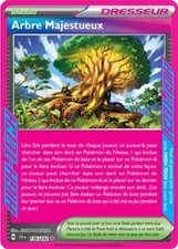 Carte Pokémon Arbre Majestueux 136/142 EV07 Couronne Stellaire HIGH-TECH Rare FR