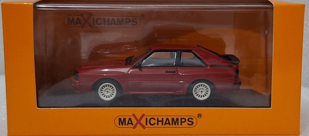 5) Audi Sport Quattro 1984 Red 1:43 Minichamps 940012120 5) Audi Sport Quattro 1984 Red 1:43 Minichamps 940012120