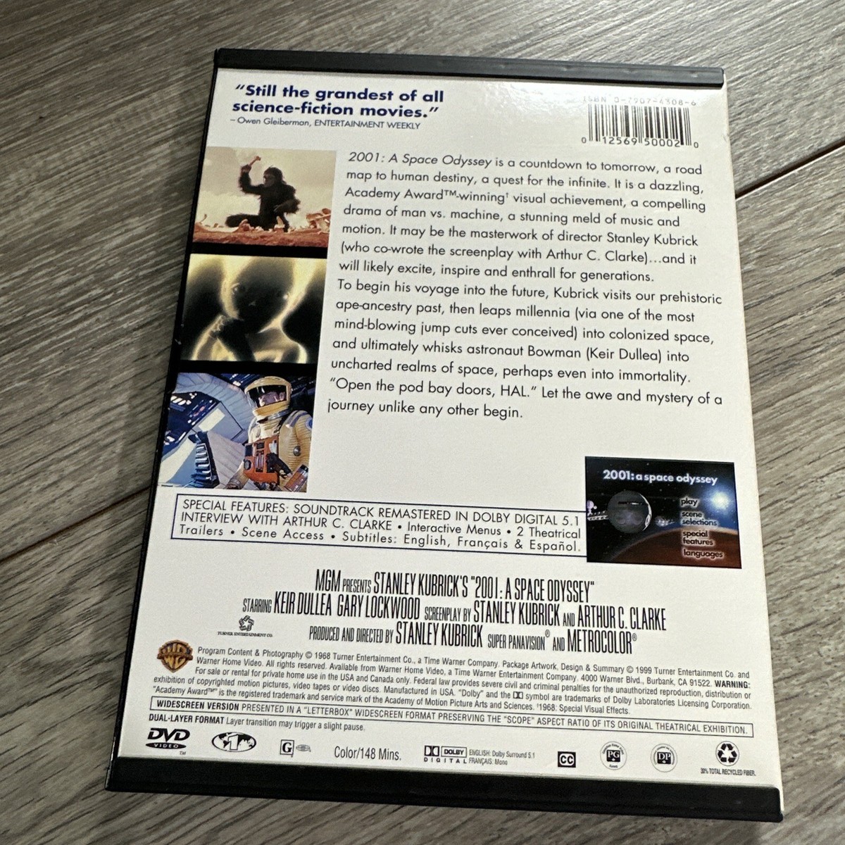 Stanley Kubrick Collection 2001 Space Odyssey DVD 1968 Frank