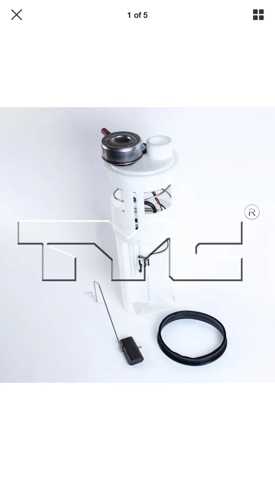 Conjunto de módulo de bomba de combustible TYC 150207 para Dodge Ramcharger 1991-1993 5,9 L-V8 Foto 3 de 4