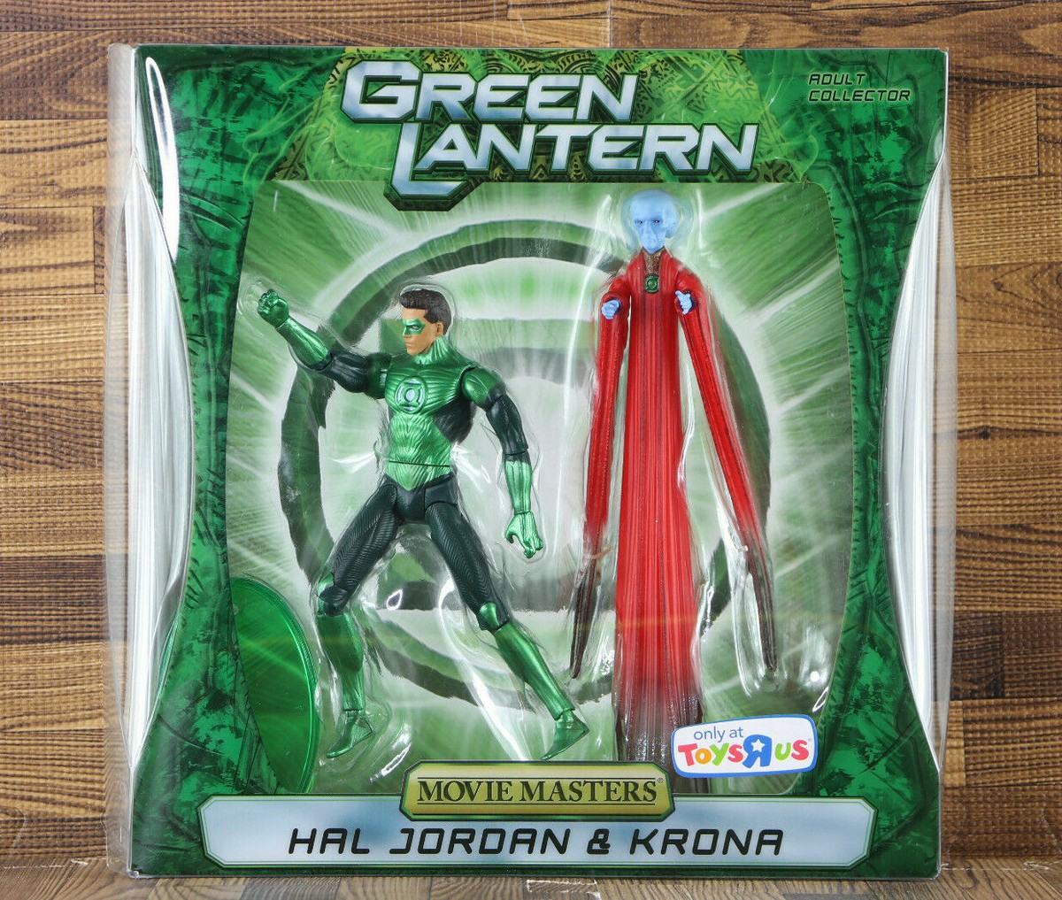 2011 DC Green Lantern Movie Master HAL Jordan & Krona Toy's'R'Us
