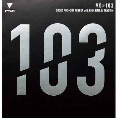 Victas VO 103 Table Tennis & Ping Pong Rubber, Choose Your Color & Thickness