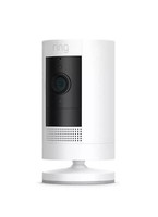 Ring Stick Up Cam | Battery | HD Outdoor Wireless Camera System | White
