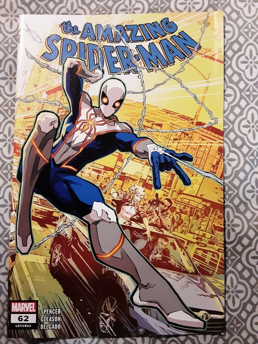 The Amazing Spider-Man #62 Marvel Comics 2021 New Suit The Amazing Spider-Man #62 Marvel Comics 2021 New Suit