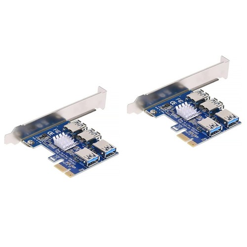 2 Pack PCI-E Expansion Card Express Extender Extension Cable for Pcie - Afbeelding 9 van 12