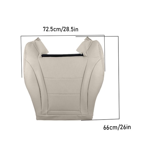 For 2015-2021 Mercedes Benz C300 Driver Side Bottom Tan Leather Seat Cover - Bild 5 von 13