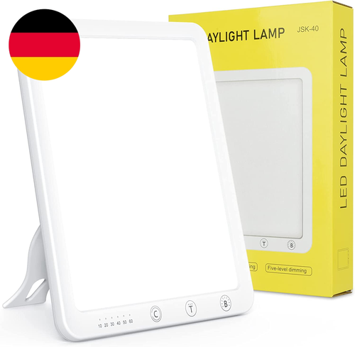 Tageslichtlampe, Tageslichtleuchte10000 Lux Tageslicht, LED Sonnenlicht Daylight