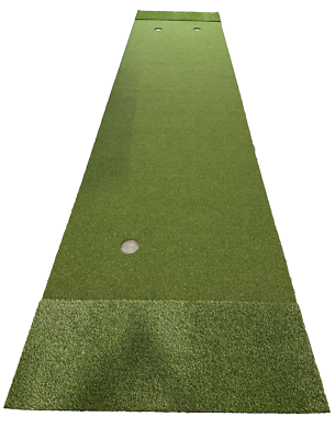 #ad 4 ft x 18 ft Synthetic Turf Grass Practice Putting Golf Green Indoor Outdoor Fun $199.90