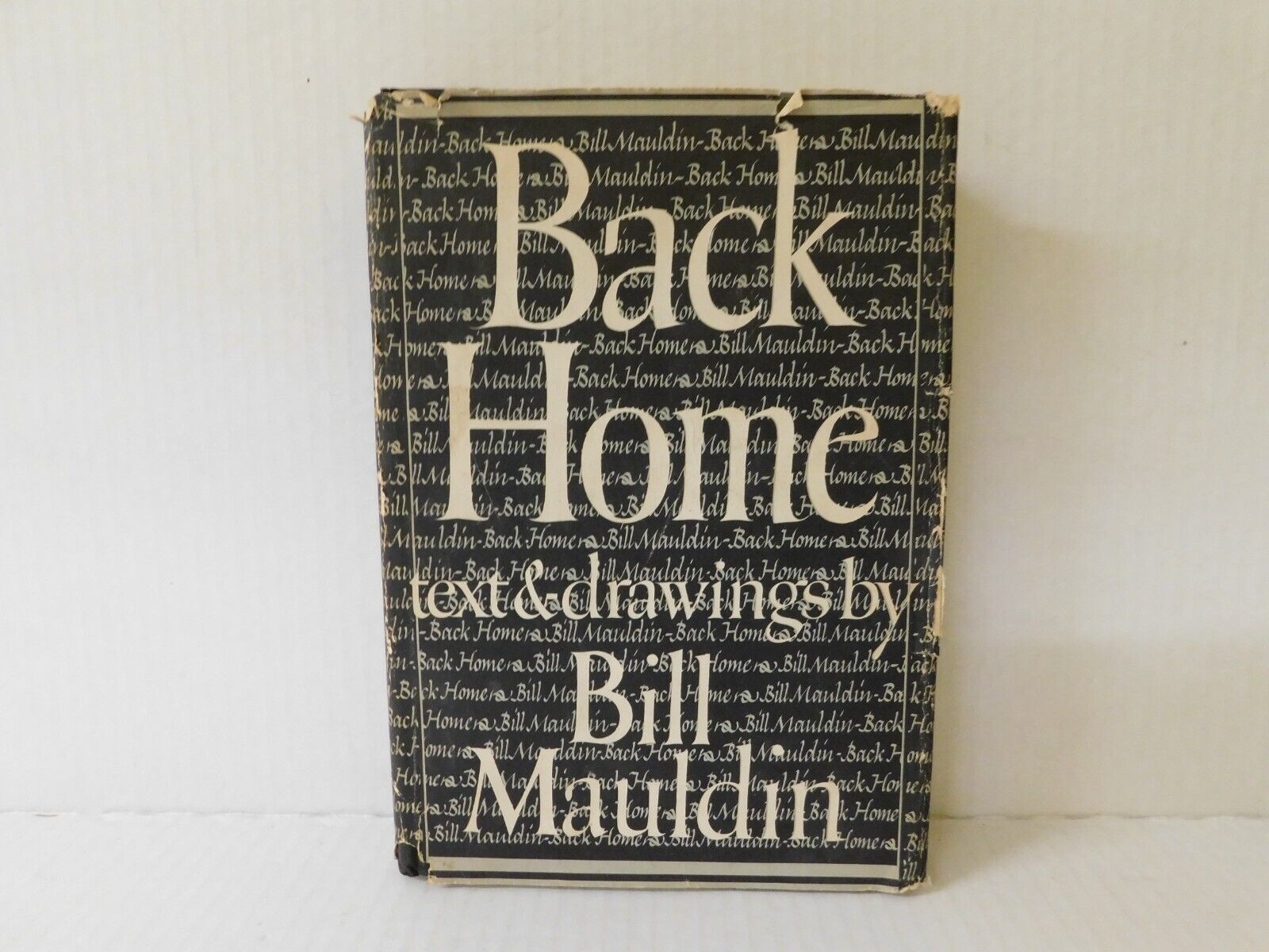 Vintage HB Book BACK HOME, by Bill Maudin 1947