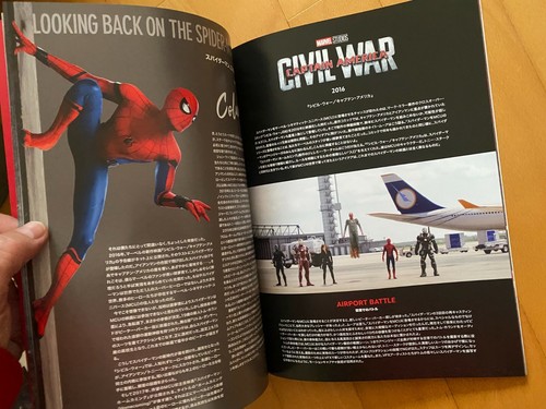 SPIDERMAN Spider-Man NO WAY HOME Japón libro de prensa/volante TOM HOLLAND MARVEL COMO NUEVO - Imagen 11 de 12