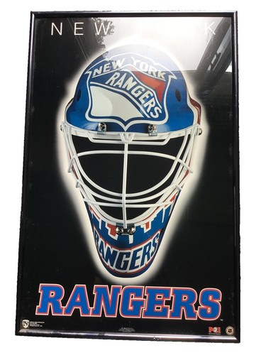 Fanion New York Rangers - Rico Industries - 12x30 Pouces - Feutre Doux - Design Primaire