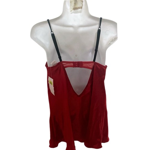 Cabernet Red Underwire Babydoll Nightgown Lingerie NWT - Picture 2 of 9