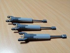LEGO Technic 3 Stück Schraubzylinder Drehzylinder mit Halterung / Technik