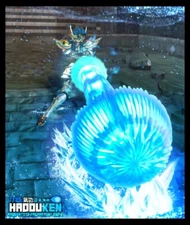 TT-25BU: MUGEN TOYS Light up Hadouken energy attack effect set - Clear Blue (A)