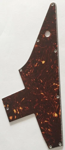 Guitar Pickguard For Gibson Explorer 76 Reissue.4-Ply Brown Tortoise