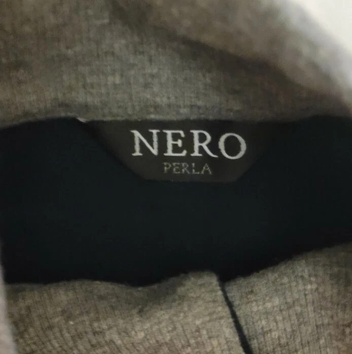 Nero Perla Men's Long Sleeve sweat Shirt sweater Navy blue, M, Foto 3 de 4