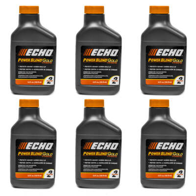 6PK Echo Oil 5.2 Ounce Bottles of 2-Cycle Oil - Power Blend 6450002 6450002G