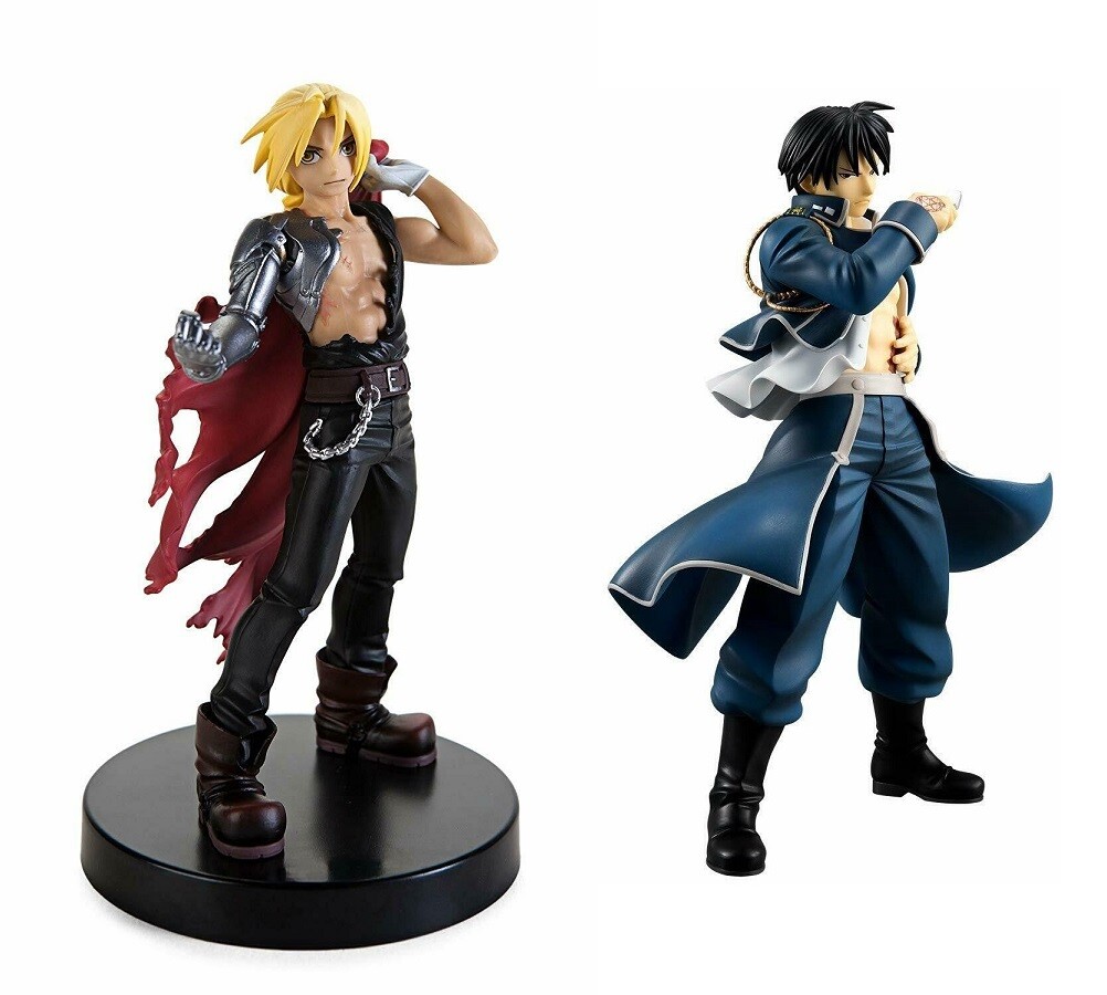 Furyu Fullmetal Alchemist SP Figure Edward Elric Roy Mustang 2 set