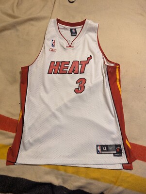 Vintage Reebok Sz XL Dwyane Wade #3 NBA Miami Heat Swingman Vintage Reebok Sz XL Dwyane Wade #3 NBA Miami Heat Swingman