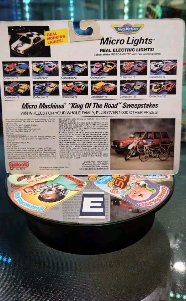 Micro Máquinas Luces Lewis Galoob Toys 1989 De Colección Foto 2 de 4