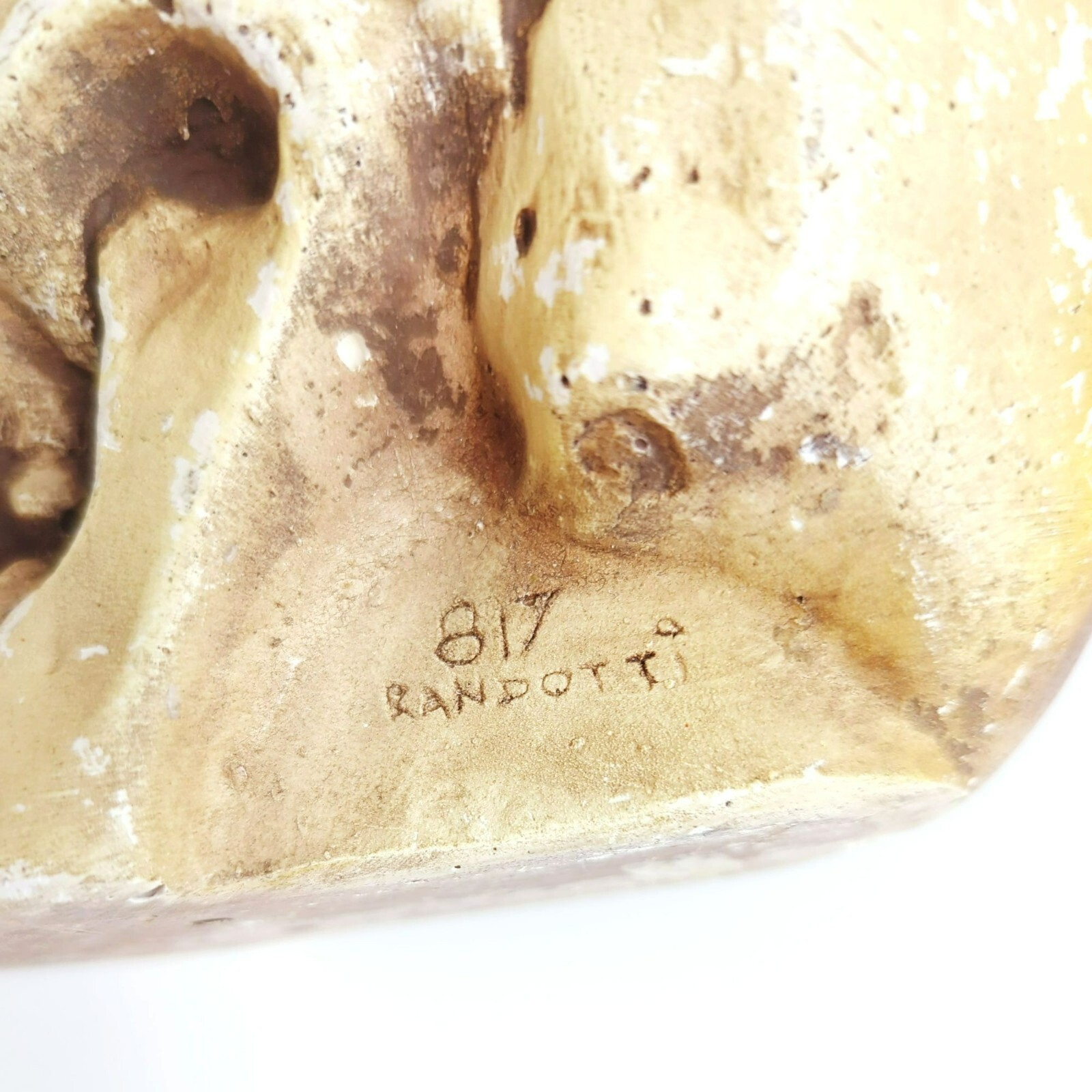 Vintage Disney Disneyland Original Randotti Haunted Mansion 817 Skull