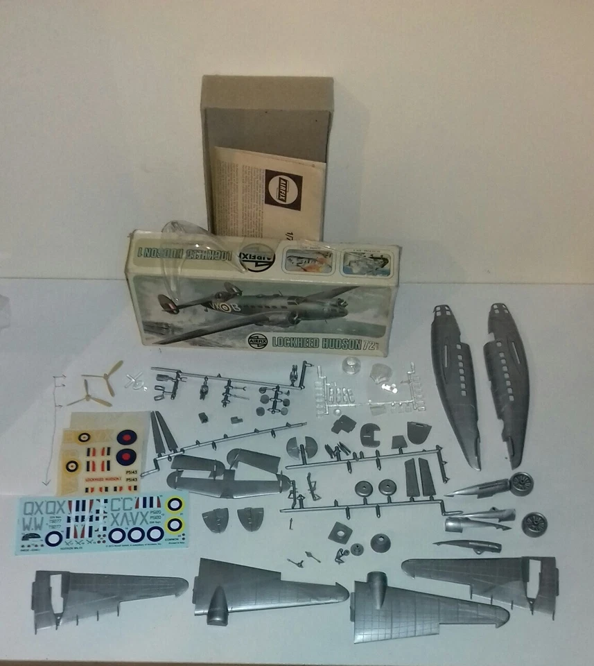 LOCKHEED HUDSON 1/72 KIT AIRFIX 03006-7 LEGGI NOTE E DESCRIZIONE - Immagine 3 di 4
