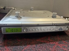 Sony Under Cabinet Radio AM/FM CDPlayer ICF-CD543RM For Parts Or Repair