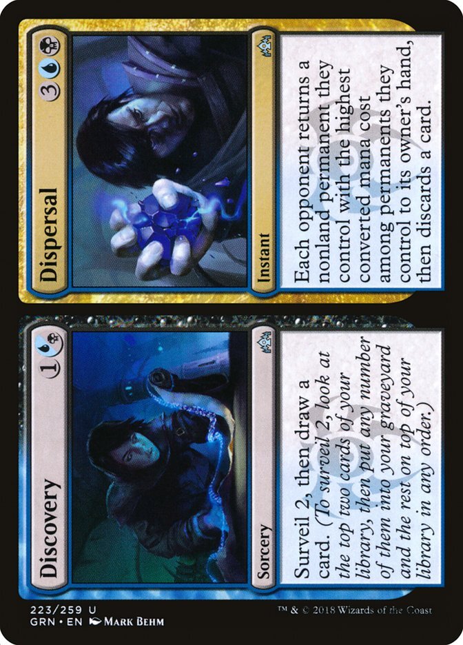 Discovery // Dispersal [Guilds of Ravnica] Heavily Played