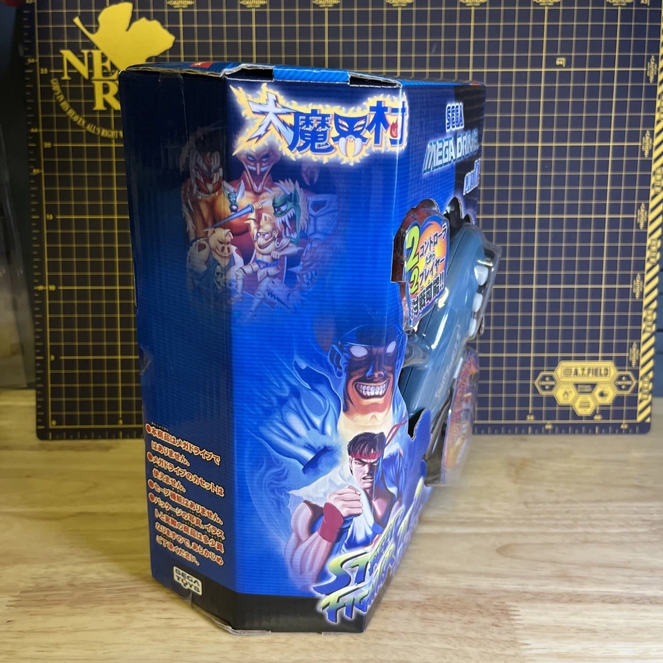 Sega Mega Drive PlayTV 3 Genesis 2 Games Player Street Fighter Ghost’n Japan - Image 3 of 4