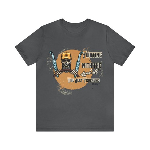 Camiseta de camión: coqueteando con asfalto - Diario sexy del camionero, regalo único para el conductor - Imagen 37 de 52