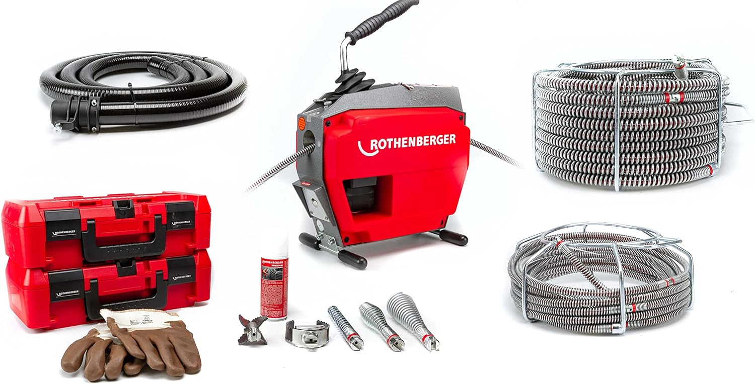 Rothenberger Drain Cleaner R600 Varioclean Cordless Automatic eBay