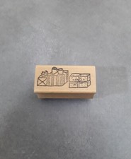 Christmas Gifts Rubber Stamp