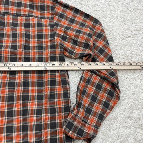 Columbia Shirt Mens Medium Striped Multicolor Outdoors Fishing Fish Hunting - Picture 8 of 17