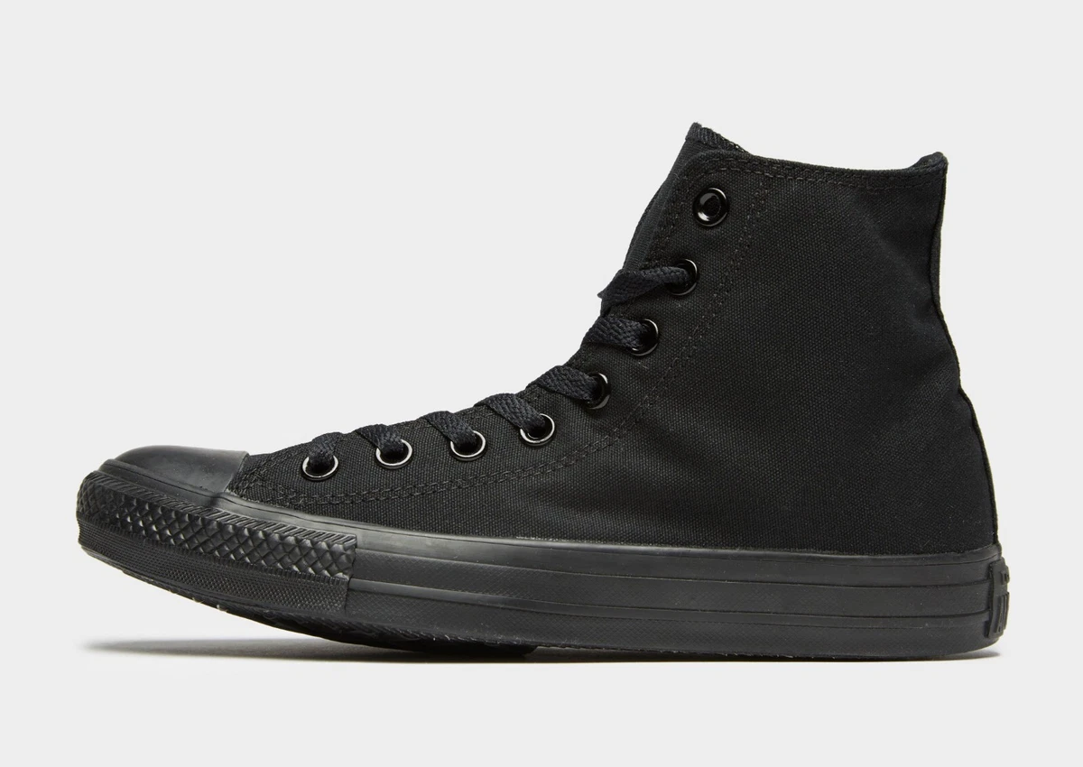 Converse All Hi ® ( Sizes: UK 7 8 ) Triple Black / All Black | eBay