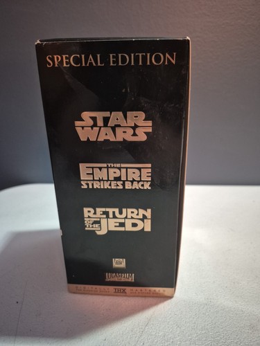 Star Wars Trilogy 3 Video Set (VHS, 1997, Special Edition) Digitally Mastered - Imagen 9 de 11