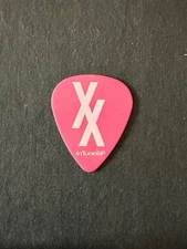 guitar pick collection - MACHINE GUN KELLY.  D**K PICK.  PINK. MGK'S PICK. 2022.