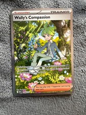 Wally’s Compassion 186/132 -Special Illustration Rare -Pokemon Mega Evolution-NM