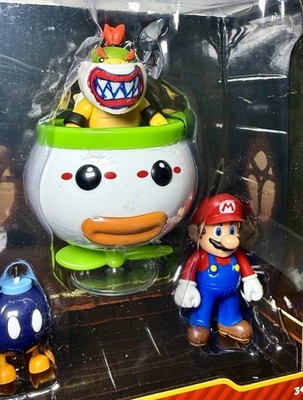 2025 JAKKS Pacific Super Mario 2-Figure Set - MARIO VS BOWSER JR