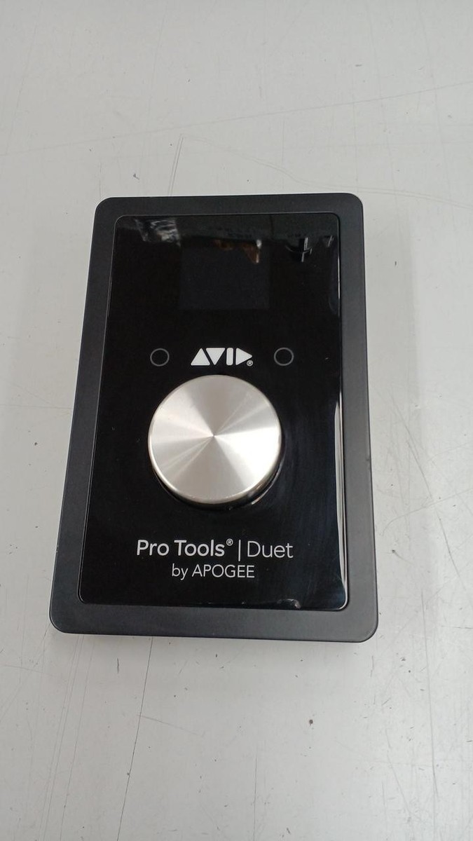 ● AVID ProTools Duet by APOGEE 本体のみ Avid Pro Tools Duet by Apogee USB Audio Interface w/ Cable Tested