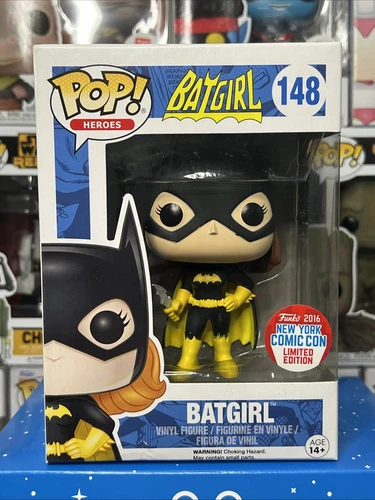 Funko POP! Heroes: Batgirl #148 2016 NYCC Exclusive Limited Edition w/Protector