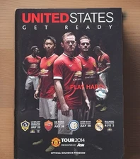 2014 Guinness International Champions Cup Manchester United Tour Programme