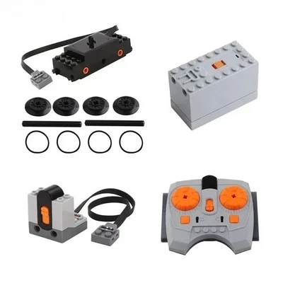 4Pcs Power Functions Technic Motor Remote Receiver Battery Box Fit For Lego MOC